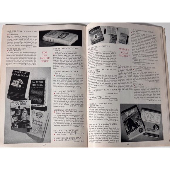 Vintage 1938 "A Christmas Bulletin Of The Best Books" catalogPowers Rare Mpls MN - Picture 15 of 16